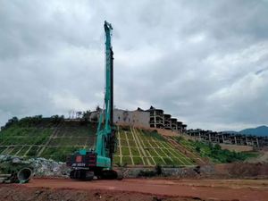 Water Well Drilling <b>Machines</b> 250kNm Hydraulic <b>Rotary</b> Drilling Rig SD25A for Sale - Product Image 5