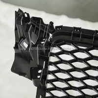 Grille en maille chromée de style PNB RS4 pour Audi A4 B8/S4 2008-2012, nouveau matériau ABS, haute qualité, installation facile, garantie de 3 mois