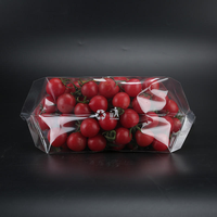 Op maat gemaakte transparante plastic zakken voor fruit en groenten hebben diverse toepassingen.