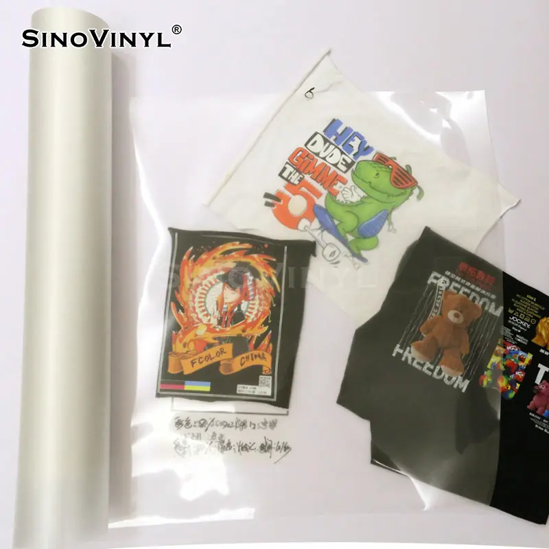 SINOVINYL印刷可能TシャツDTFデジタルインクジェットプリンター熱転写PETフィルム高精度印刷用