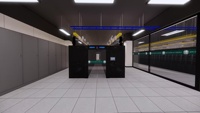 Système de rack de serveur intégré en micro-module préfabriqué, centre de données modulaire clé en main certifié ISO