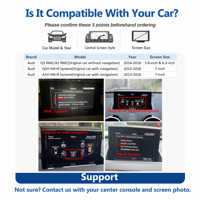 CodeLynk Kabelloses Apple CarPlay Android Auto Kit für Audi Auto Android Videoplayer A1 A3 A5 A6 A8 Q2 Q3 Q5 Q7 S4 S5 MMI MIB