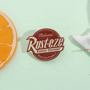 <span class=keywords><strong>Rust</strong></span>.<span class=keywords><strong>Eze</strong></span> Bumper Ointment Rear End Formula Enamel Pins Funny Car Racing Dream Brooches Lapel Badges Jewelry Gift for Kid Friend - Product Image 2