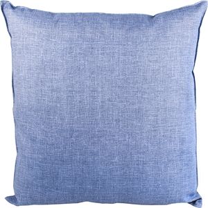 Coussin décoratif bleu clair 45x45cm - Product Image 1