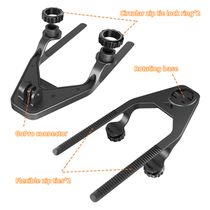 Support d'extension pour ordinateur et caméra de vélo de montagne et de route, en alliage d'aluminium et nylon, support de levage durable, accessoires de vélo - Product Image 3