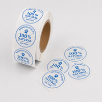 Étiquettes d'emballage en vinyle fiables, résistantes à l'humidité et adaptées au congélateur, avec dorure à chaud, pour contenants alimentaires congelés et sacs de stockage frigorifique
