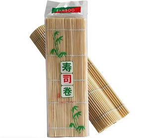 Bamboo <span class=keywords><strong>Sushi</strong></span> Roller Mat Bamboo <span class=keywords><strong>Sushi</strong></span> Rolling Mats Maker 9,5 pulgadas Square Principiante <span class=keywords><strong>Sushi</strong></span> Kit - Product Image 1