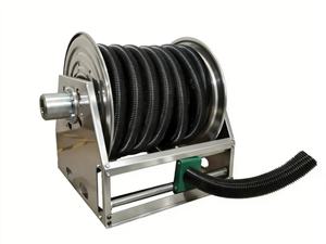 Carrete de Manguera Retráctil de Acero Inoxidable de 32 mm con Resorte para Lavado de Autos, Uso Profesional, Industrial, Comercial y Detallado Automotriz - Product Image 2