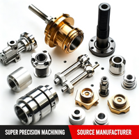 Pemesinan CNC Presisi Khusus untuk Bagian Kecil dari Baja Tahan Karat dan Aluminium, Mesin Bubut CNC, Bagian Mesin Penggilingan 5 Axis