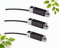 Sonde de détection de déplacement linéaire E124, type contact miniature, étanche IP67, résolution 0,001 mm, linearité 0,1 %
