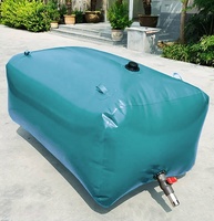 Réservoir d'eau gonflable en PVC imperméable avec filet, taille personnalisée, réservoir à pression avec capacité de 500 à 6500 gallons