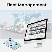 Enregistreur de conduite intelligent G2 2K HD 4G LTE avec GPS, détection intelligente du stationnement, SOS d'urgence et surveillance routière, caméra de tableau de bord avant et arrière avec IA