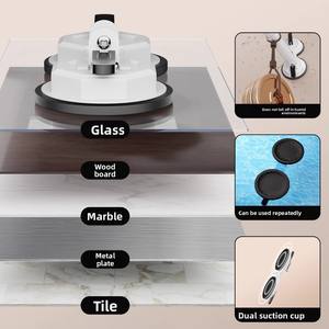 Support mural pliable en métal CF pour gobelets, <span class=keywords><strong>sans</strong></span> perçage, 90 unités °   Tringles de <span class=keywords><strong>rideau</strong></span> de douche pliables pour coin de salle de bain - Product Image 3