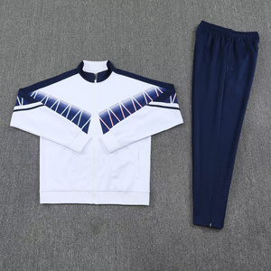 Chaquetas de manga larga de fútbol al aire libre con logotipo personalizado, chándales de fútbol, chaquetas de fútbol, chándal de entrenamiento de fútbol para hombre, kits de fútbol - Product Image 6