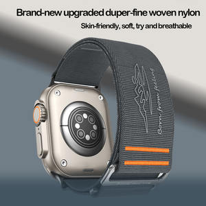 Apple Watch Band Ultra2 Dernier modèle Nylon microfibre extérieur pour hommes Personnalisé pour Watch10 - Product Image 3
