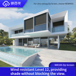 Persianas <span class=keywords><strong>Enrollables</strong></span> Universales Personalizables Resistentes al Viento, Ideales <span class=keywords><strong>para</strong></span> <span class=keywords><strong>Ventanas</strong></span> Grandes y Patios - Product Image 4
