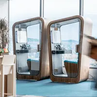 Новая акустическая герметичная изоляционная стеклянная Звукопоглощающая стойка для офиса, дивана, телефонной будки
