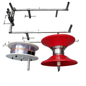 Rouleaux de pêche rouges en acier inoxydable 304 pour la pêche à la traîne, pour <span class=keywords><strong>calamar</strong></span> et maquereau, avec leurres artificiels, moulinets de spinning - Product Image 1