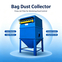 Nouveau dépoussiéreur industriel à filtre à sac à jet pulsé pour concasseur de pierres et collecteur de poussière de concasseur