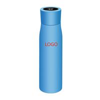 Bouteille thermos de stérilisation et de désinfection intelligente Bouteille d'eau autonettoyante Bouteille d'eau en acier inoxydable 316