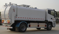 Camion de collecte de déchets alimentaires 4x2 11,8 m entièrement électrique avec une conception de carrosserie haute efficacité et des performances fiables