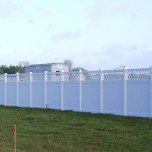 High Quality Eco-Friendly White PVC Vinyl Privacy Garden <strong>Fence</strong> Panels with Easy Assembly 3D Modeling Post Strip <strong>Clips</strong> Included - Product Image 6