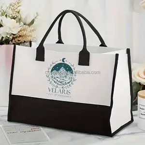 Heavy Duty 16 18 20 Oz Thick Cotton Fabric Large Tote Bag Canvas Bags Plain Customized Canvas Bag With Zipper And Inner Pocket