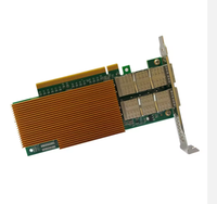 Carte d'interface réseau Serveur Ethernet Optique 100G Double Ports Fibre PCle 4.0 X16 QSFP28 NIC avec E810-CAM2 à puce