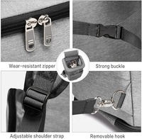 Sac de transport pour animaux de compagnie à roulettes, respirant, avec roues pivotantes, sac de voyage multifonctionnel pour chien, idéal pour les trajets en ville