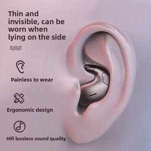 سماعات بلوتوث للنوم، سماعات أذن غير مرئية داخل الأذن، سماعات لاسلكية بتقنية البلوتوث 5.3، مقاومة للماء بتصنيف IPX5 - Product Image 4