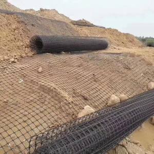 Géogrilles uniaxiales HDPE à bas <span class=keywords><strong>prix</strong></span> d'usine pour la construction <span class=keywords><strong>de</strong></span> murs <span class=keywords><strong>de</strong></span> <span class=keywords><strong>soutènement</strong></span> civils et <span class=keywords><strong>de</strong></span> routes 120kN <span class=keywords><strong>Drainage</strong></span> Park Garden Use - Product Image 3