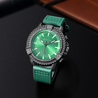 WJ-11530 Nouvelle Arrivée Vente Chaude Montre Homme en Cuir à Quartz Tendance Prix Usine Vente en Gros