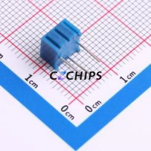 Résistance/potentiomètre réglable 3362P-1-502, composant traversant (THT)-3P, 7x6,8 mm, résistance 5 kOhm, 10 %, 500 mW, 250 ppm/ ℃ - Product Image 2
