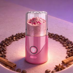 Mini mixeur électrique portable de 260 ml, alimenté par batterie USB, sans BPA, étanche, 2 lames, robuste, pour smoothies, hôtel, voiture - Product Image 2