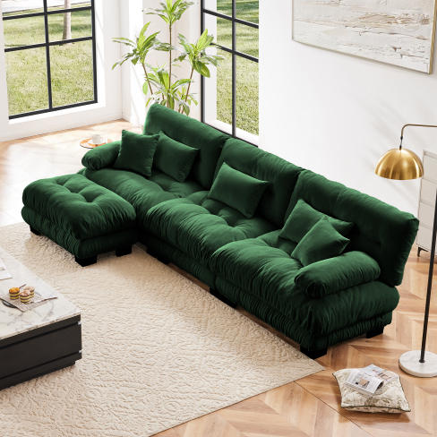 Vert + Chenille + 3 places