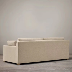 Bọc Ghế Ba Chỗ Ngồi Sang Trọng Thoải Mái Cho Phòng Khách Bộ <span class=keywords><strong>Sofa</strong></span> Đệm Ba Người Cổ Điển Tay Cuộn Đồ Nội Thất - Product Image 3