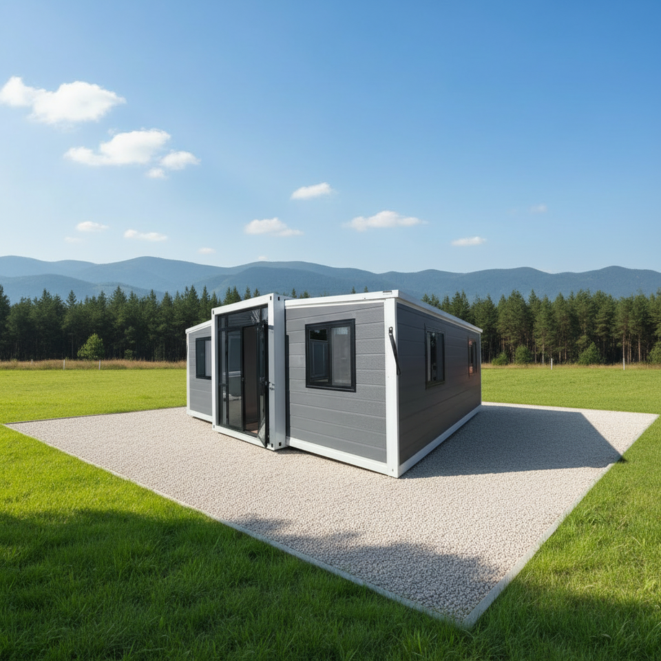 20FT 40FT Expandable Prefabricated Container House Prefab Expandable ...
