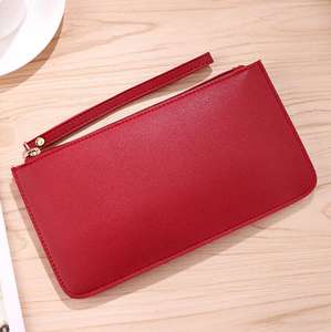 Дешевый подарок из искусственной кожи, ультратонкий маленький женский кошелек на запястье - Product Image 6