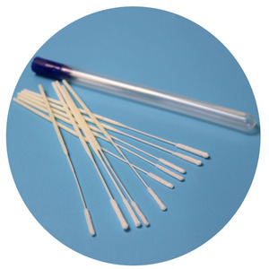 عصا ABS للاستعمال مرة واحدة ، مسحة الأنف العقيمة من النايلون ، مجموعة VTM ، مسحة أخذ العينات مع أنبوب - Product Image 1