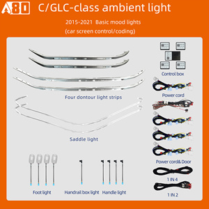 <span class=keywords><strong>Ciel</strong></span> étoilé de voiture/lampe magique lumière ambiante intérieure éclairage décoratif adapté pour <span class=keywords><strong>Mercedes</strong></span>-Benz Classe C w204 2010-2014 - Product Image 2