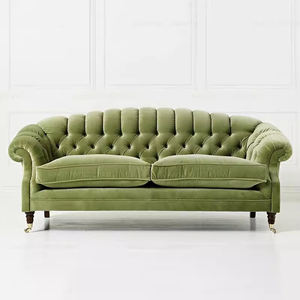 Canapé ODM pour salon, canapés de luxe haut de gamme, meubles sur mesure, canapé en cuir <span class=keywords><strong>Chesterfield</strong></span> européen italien - Product Image 4