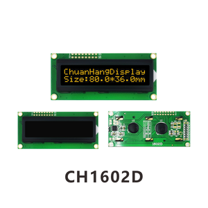 1602 <span class=keywords><strong>LCD</strong></span> 디스플레이 CH1602D 단색 STN 문자 1602 <span class=keywords><strong>LCD</strong></span> 디스플레이 모듈 16x2 액정 문자 모듈 더블 행 - Product Image 6