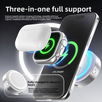 2-in-1 Magnetische 20W Schnellladung 10000mAh Ultra Dünne Mini Tragbare Outdoor Kabellose Powerbank