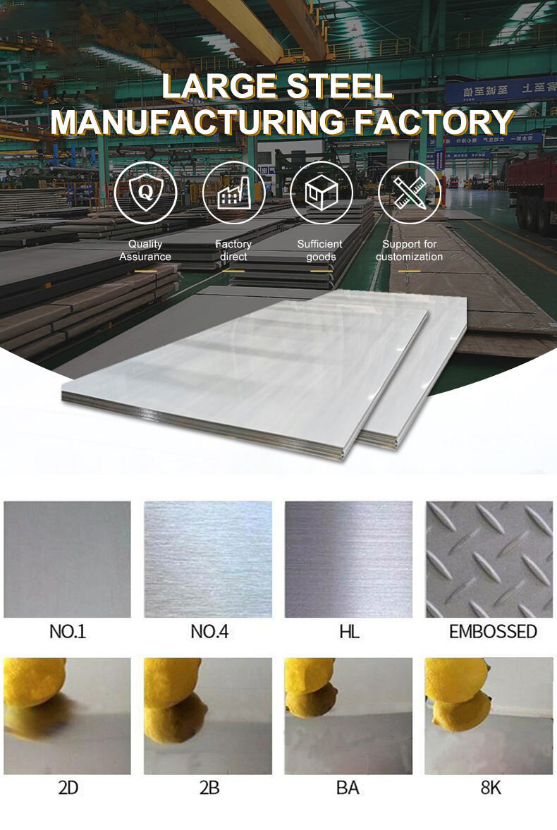 2B BA NO.4 HL Cold Rolled Stainless Steel Sheet 430 1000mm -2000mm Width