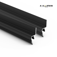 Profilé en aluminium extrudé sur mesure pour rideaux commerciaux, garnitures et plafonds tendus industriels – Vente en gros usine