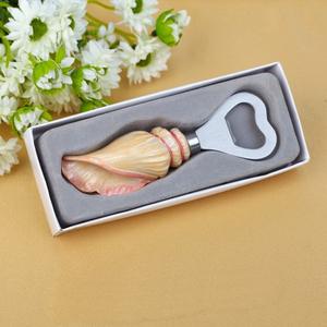 शादी के पक्ष में समुद्र तट समुद्र खोल शंख बीयर की बोतल सलामी बल्लेबाज राल + धातु पार्टी उपहार की आपूर्ति - Product Image 4