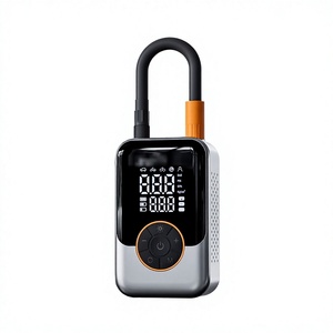 Compresseur d'air numérique sans fil pour pneus, 3-150 PSI, portable, rechargeable, 7.4V Type-C, pour voiture, vélo, ballon - Product Image 1