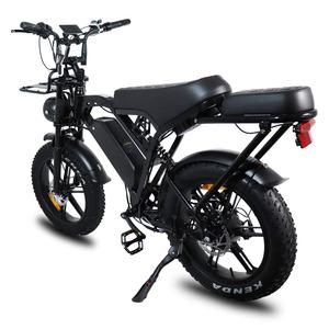 Vélo Électrique Fatbike 48V 15Ah 250W avec Pneus Larges, Livraison Directe depuis les Entrepôts USA, UE, UK, AU, BR - Product Image 2