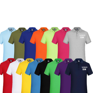 Polo T-shirt pour homme 100% coton, séchage rapide, respirant, personnalisable, impression par sublimation 3D, pour le sport et le golf - Product Image 1