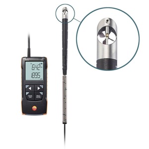 Anémomètre numérique Testo 416 avec sonde 0,6-40 m/s pour la mesure du débit d'air dans les conduites - Product Image 3